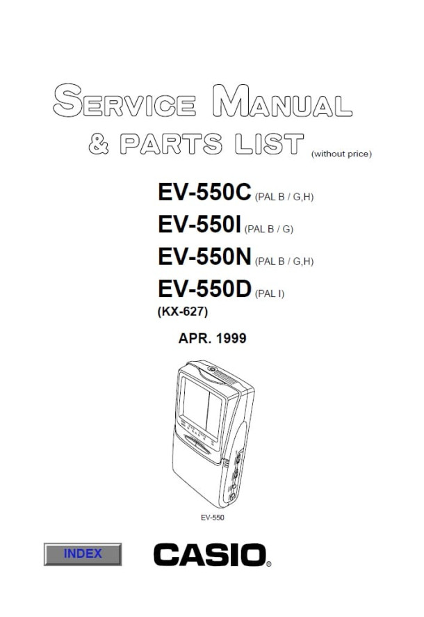 EV-550C, EV-550I, EV-550N, EV-550D